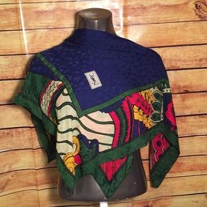 Vintage YSL scarf silk